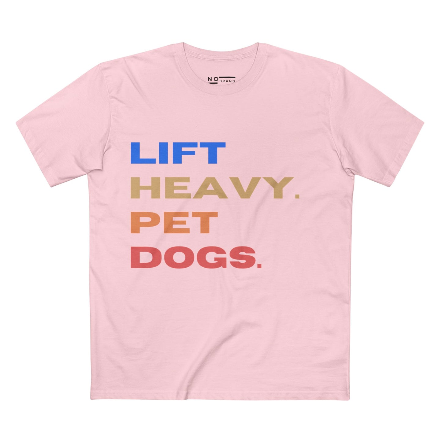 Lift Heavy, Pet Dogs - Cotton shirt