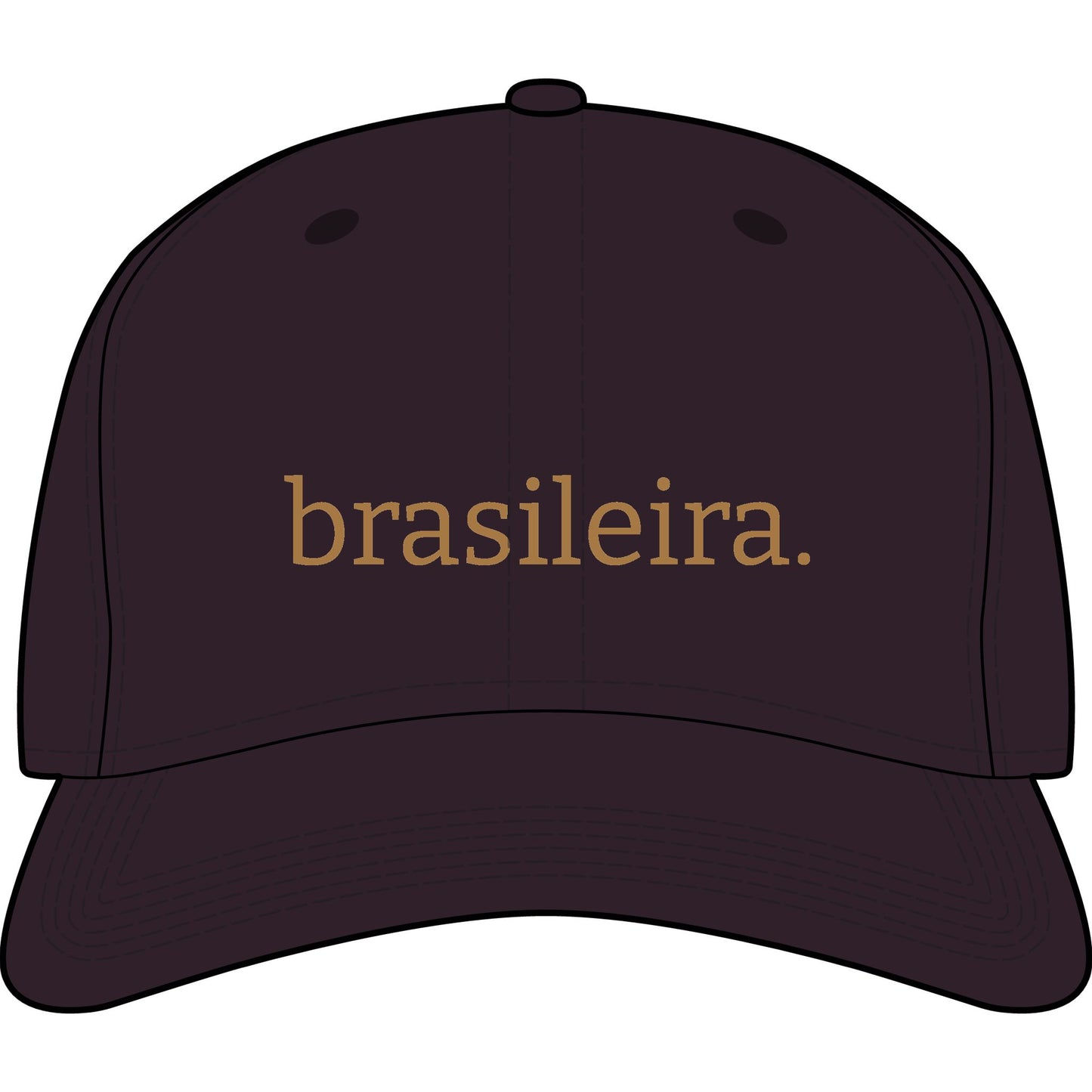 brasileira. — Embroidered Hat