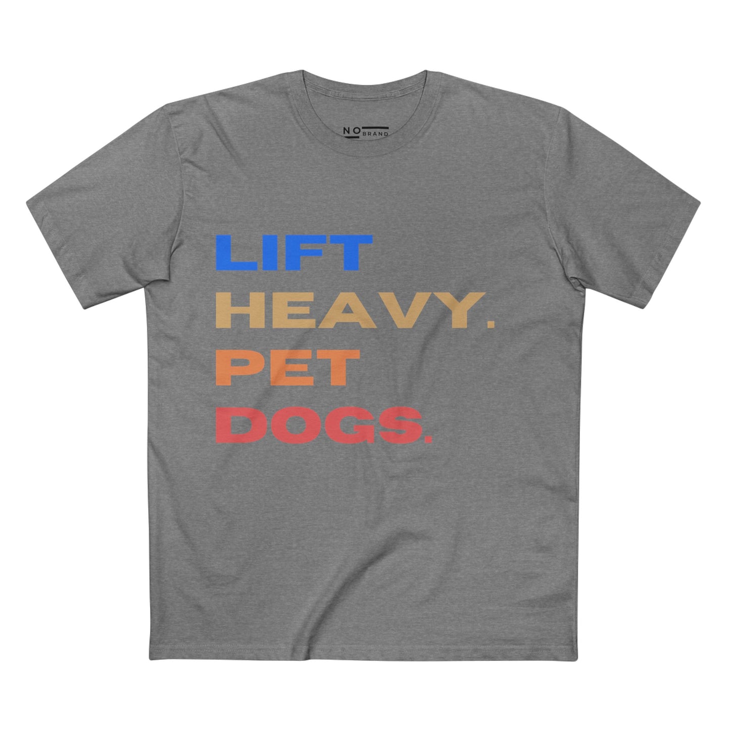 Lift Heavy, Pet Dogs - Cotton shirt