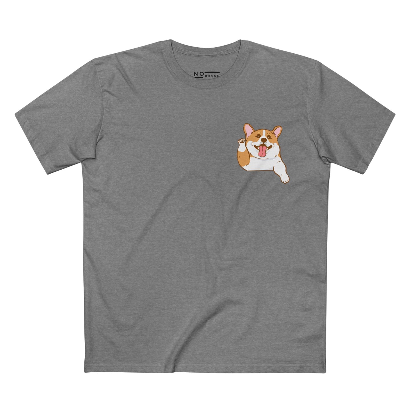 Corgi waving - dogs collection