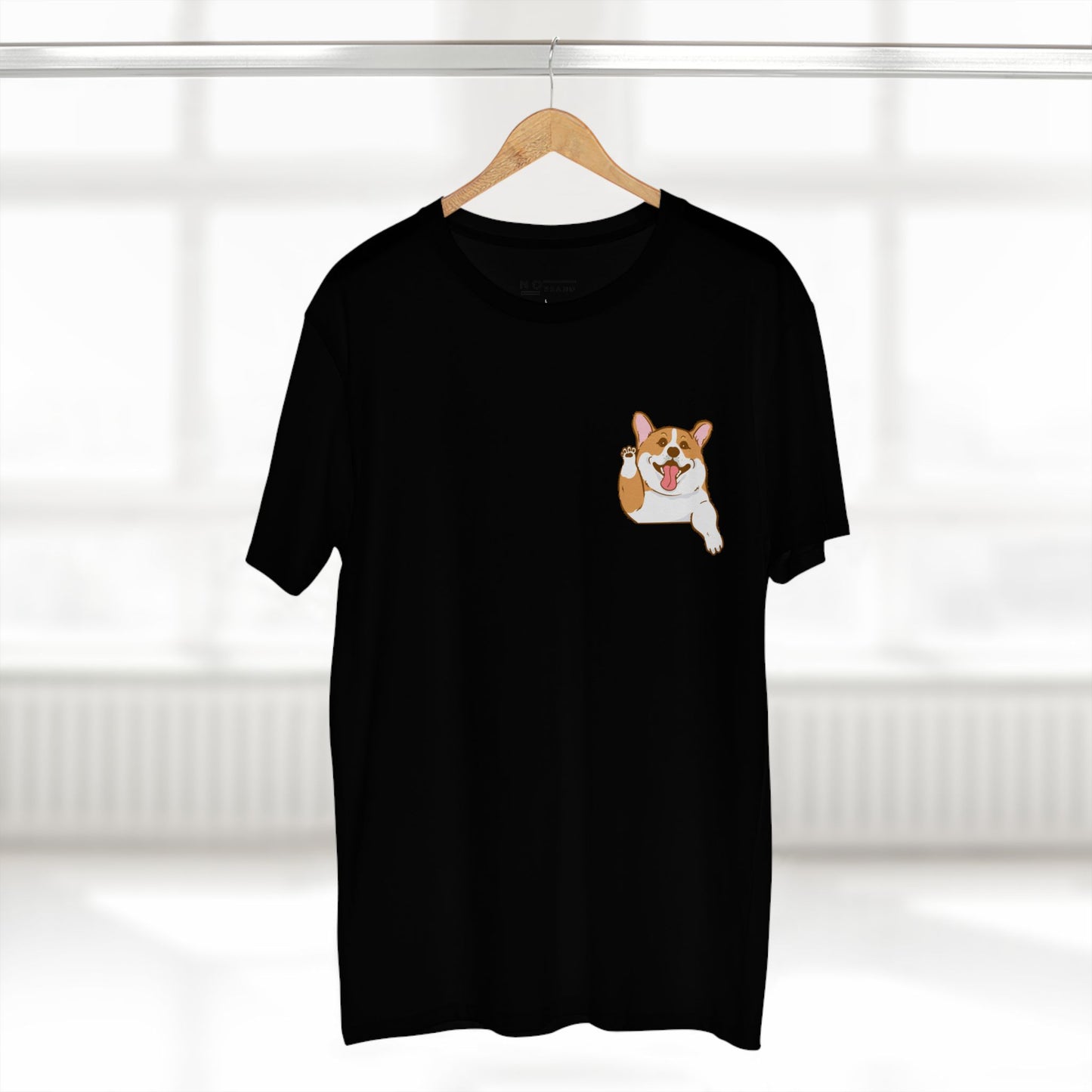 Corgi waving - dogs collection