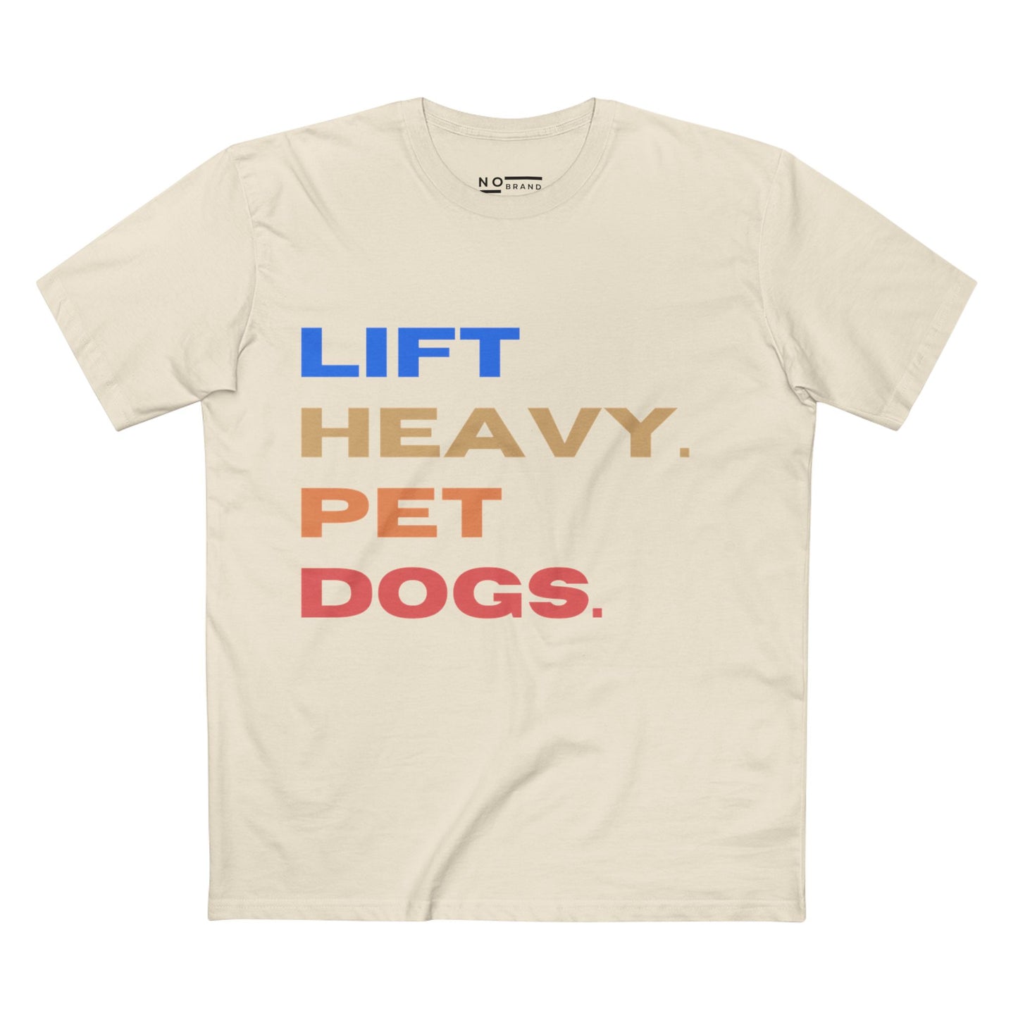 Lift Heavy, Pet Dogs - Cotton shirt