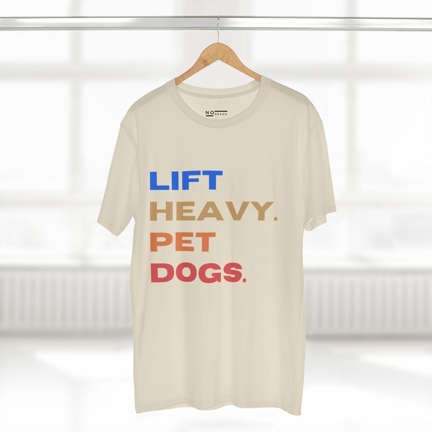Lift Heavy, Pet Dogs - Cotton shirt