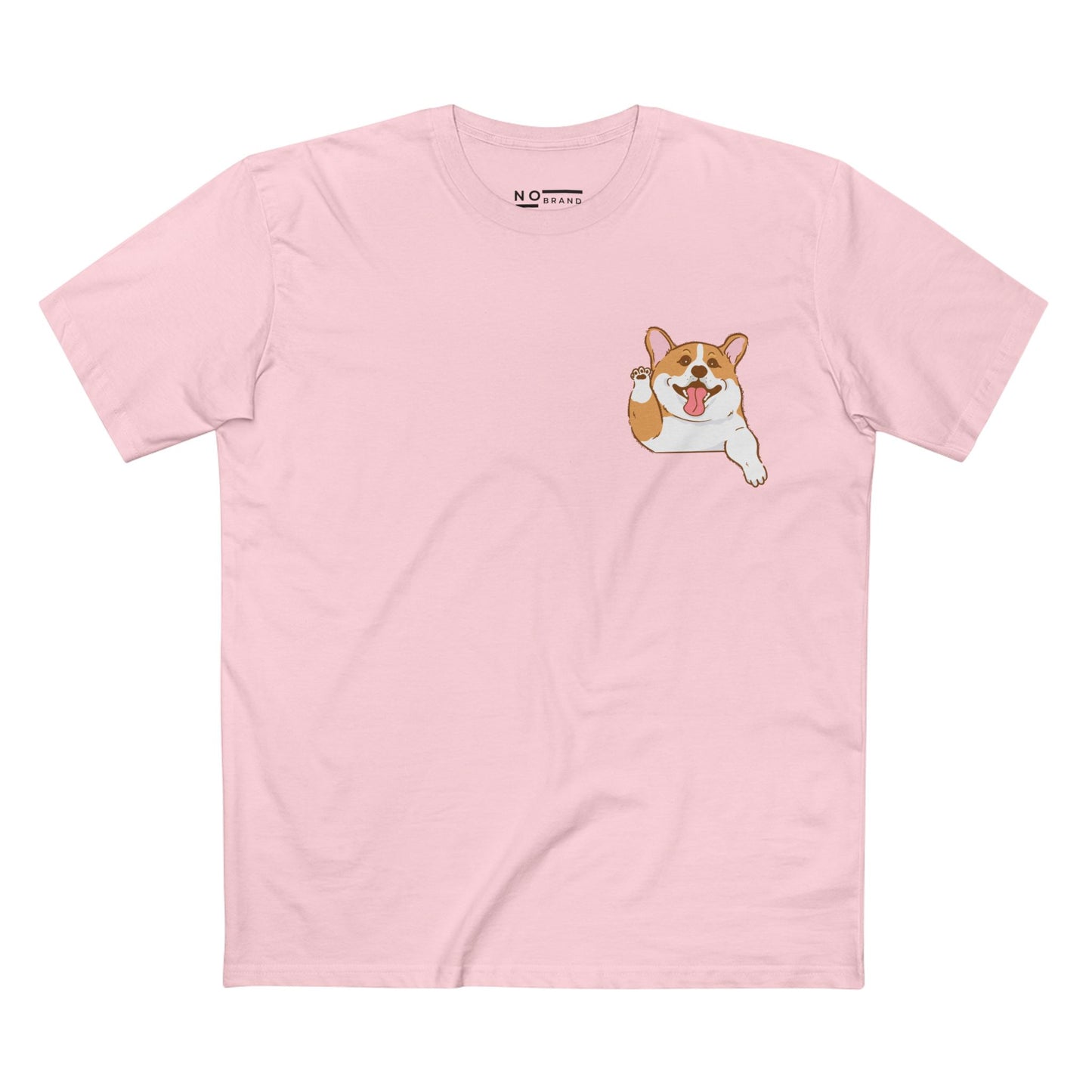 Corgi waving - dogs collection