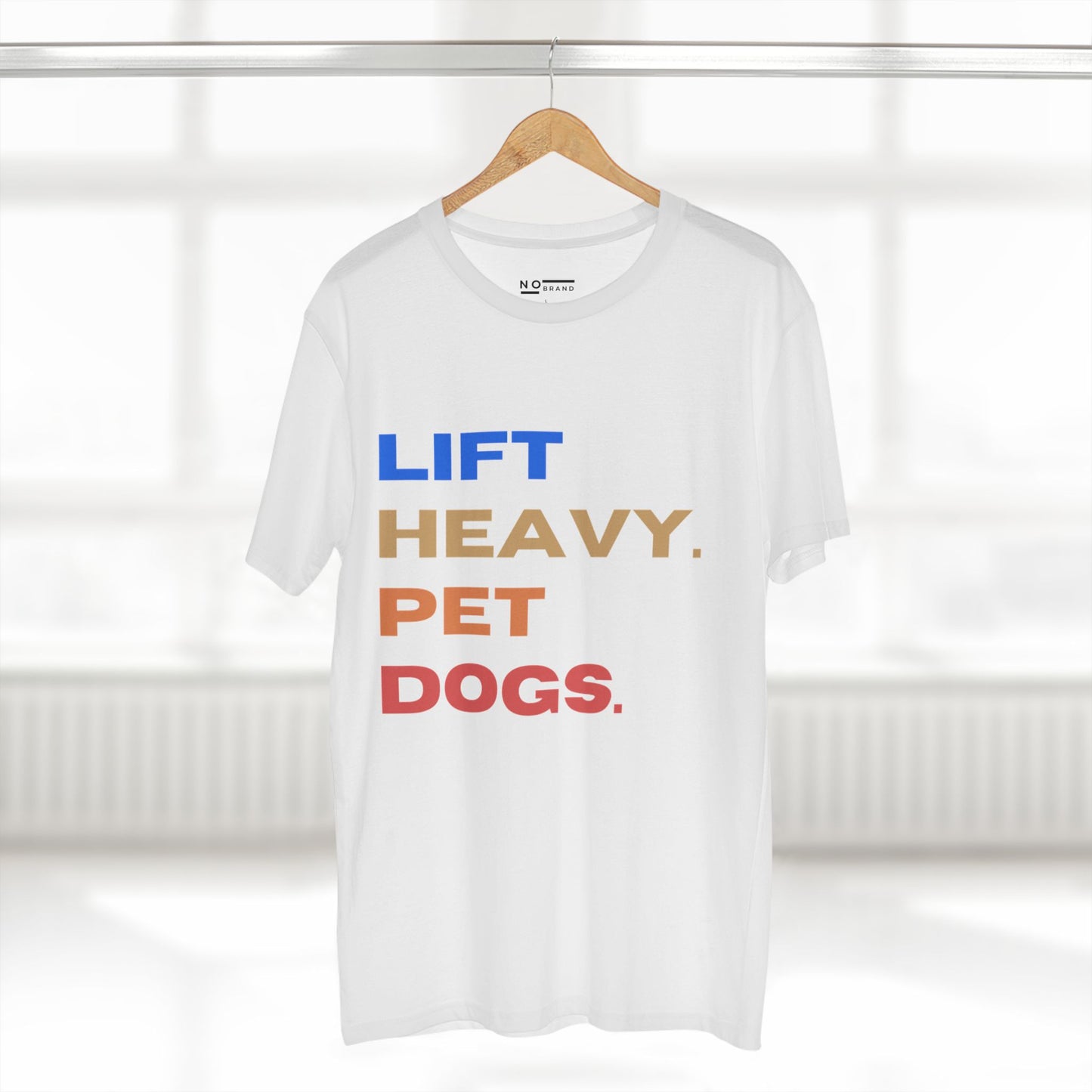 Lift Heavy, Pet Dogs - Cotton shirt