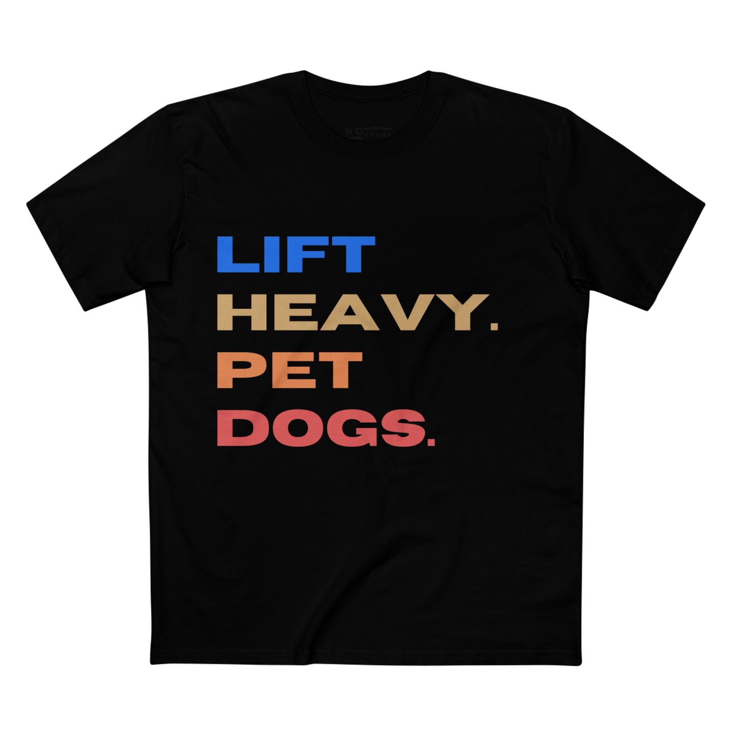 Lift Heavy, Pet Dogs - Cotton shirt