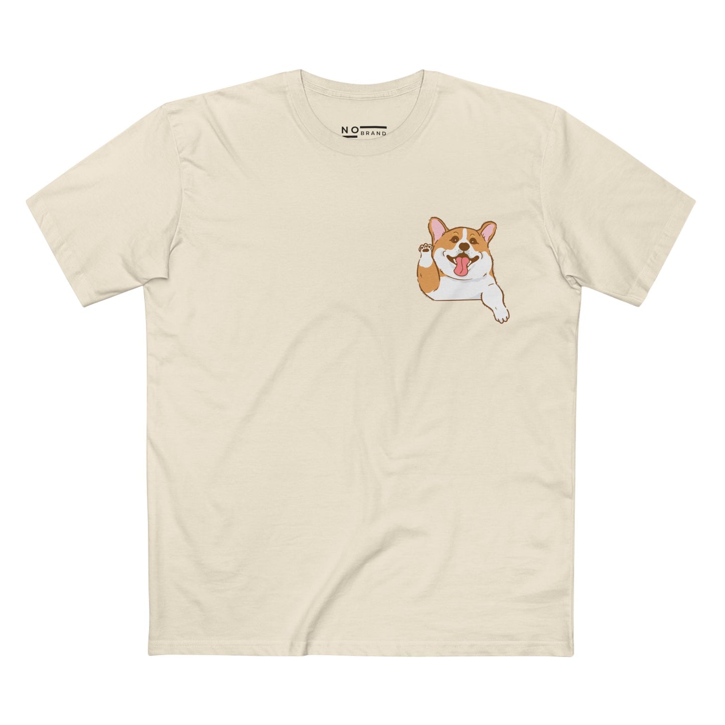 Corgi waving - dogs collection
