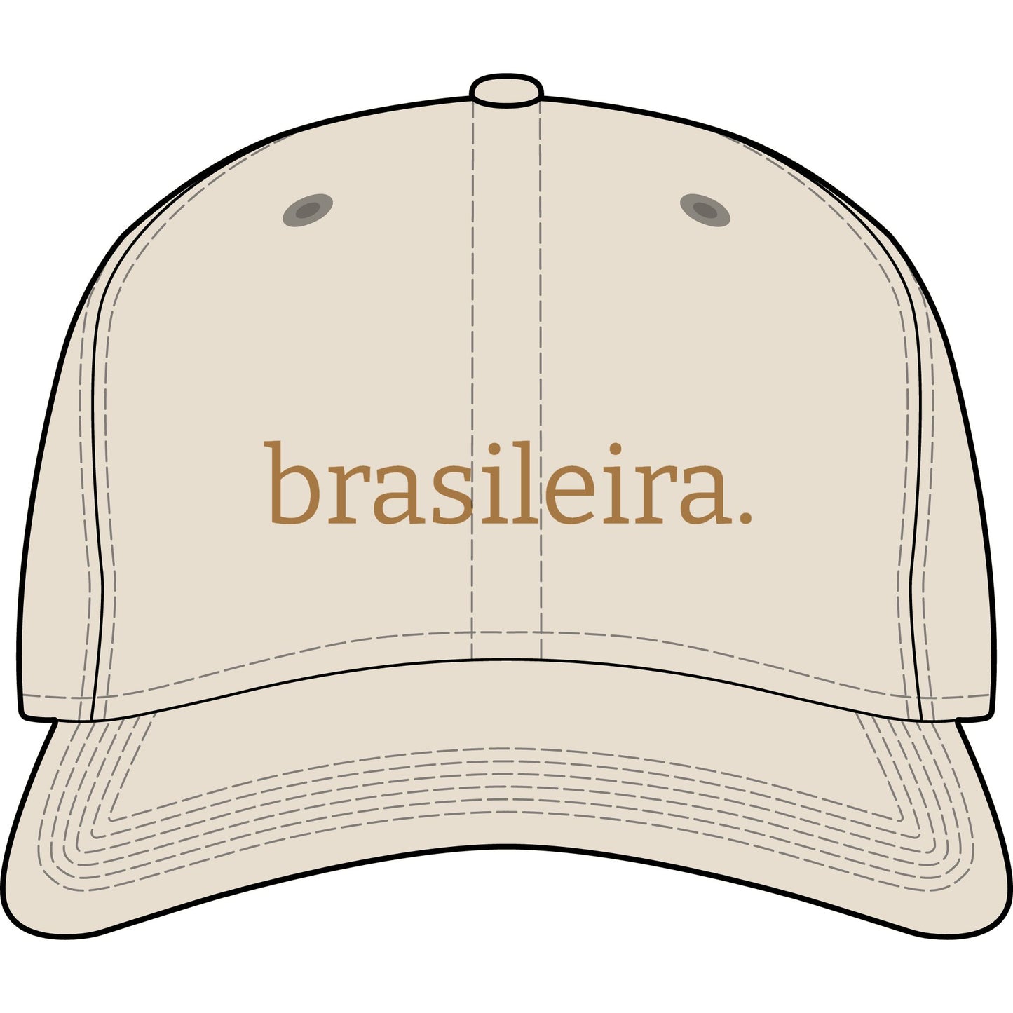 brasileira. — Embroidered Hat