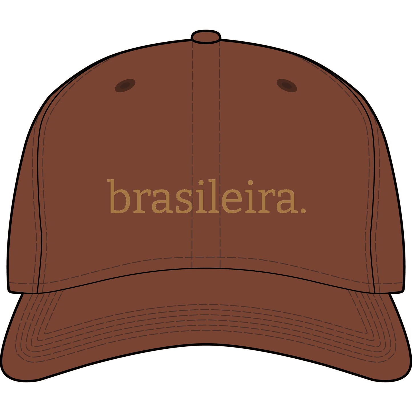 brasileira. — Embroidered Hat