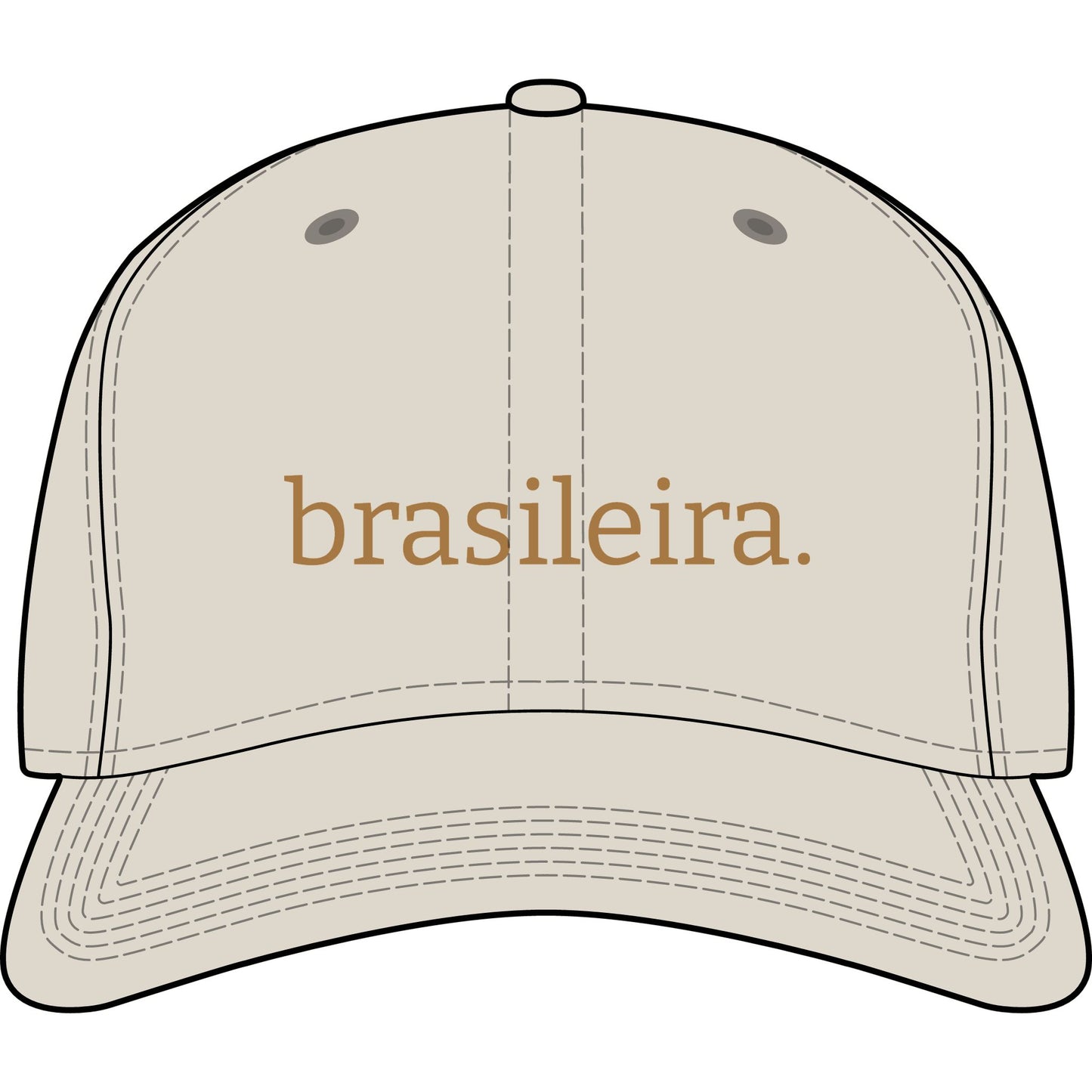 brasileira. — Embroidered Hat