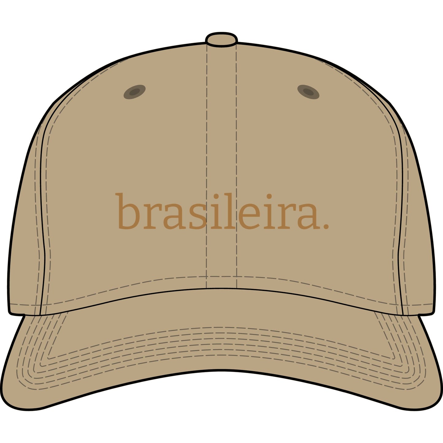 brasileira. — Embroidered Hat