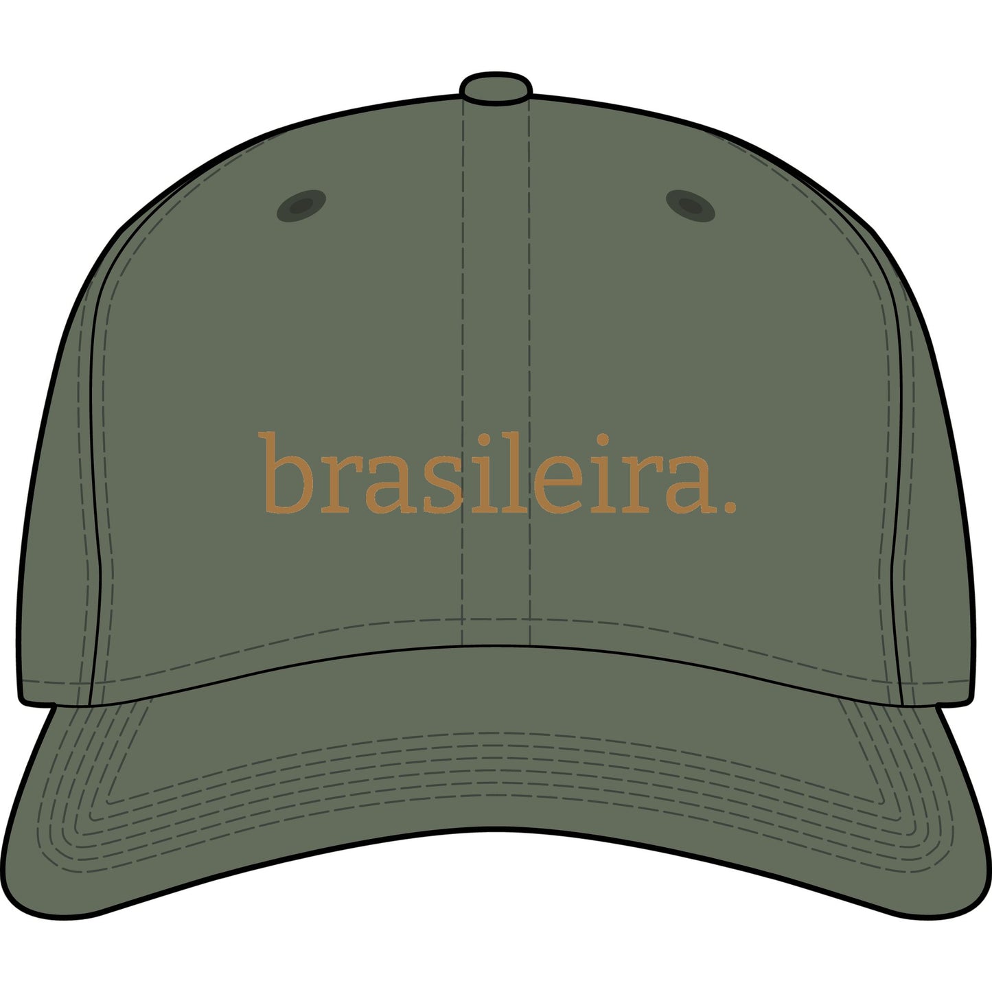 brasileira. — Embroidered Hat