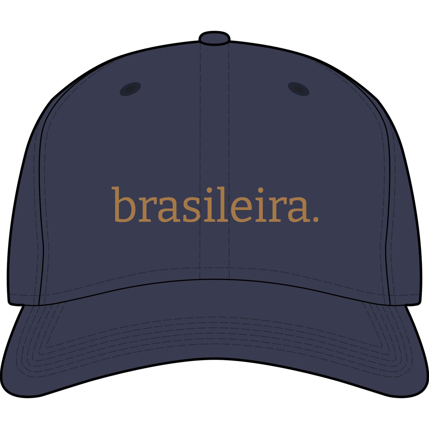 brasileira. — Embroidered Hat