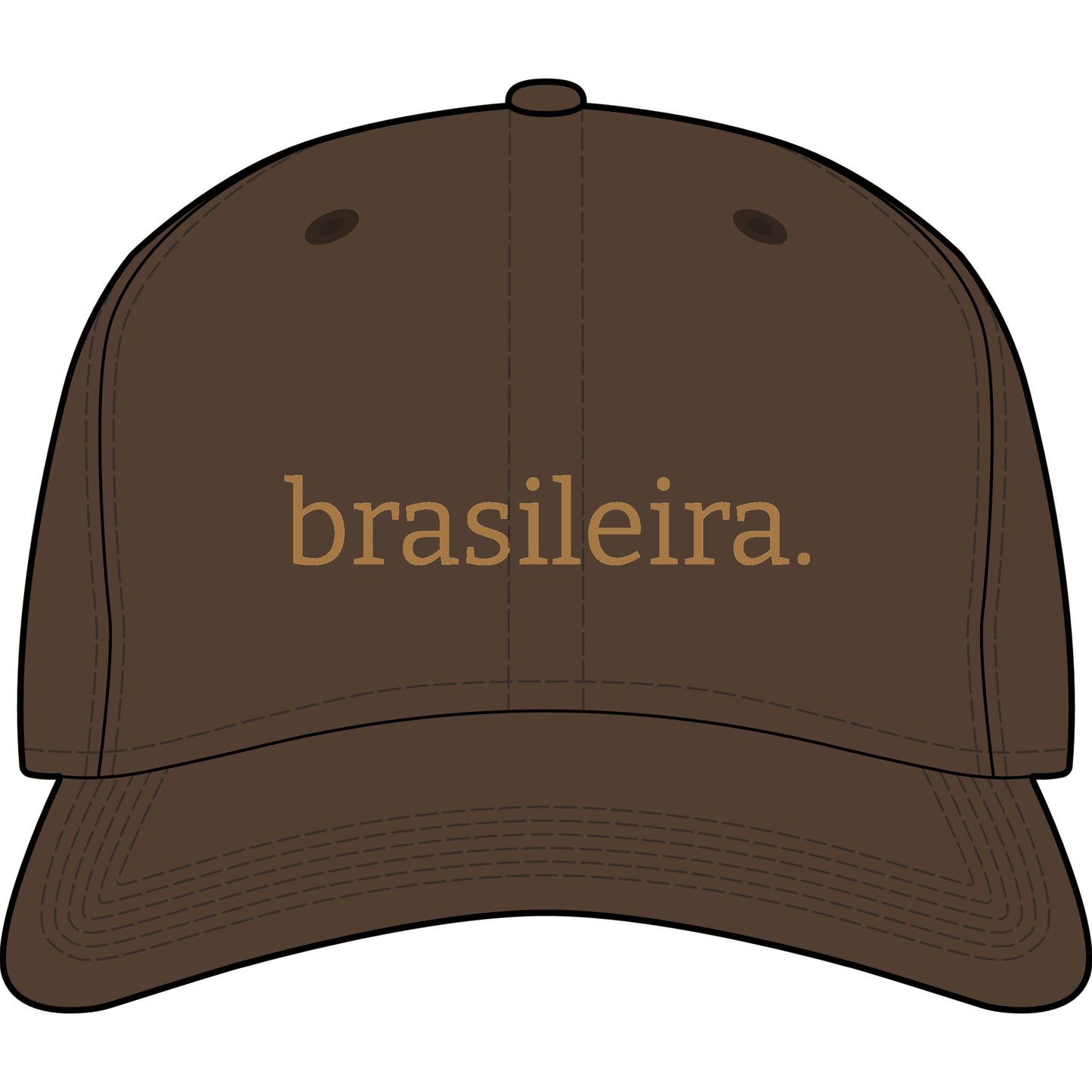 brasileira. — Embroidered Hat