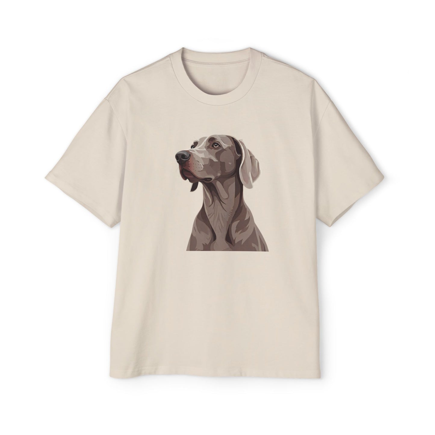 Weimaraner - Heavy Oversized Tee