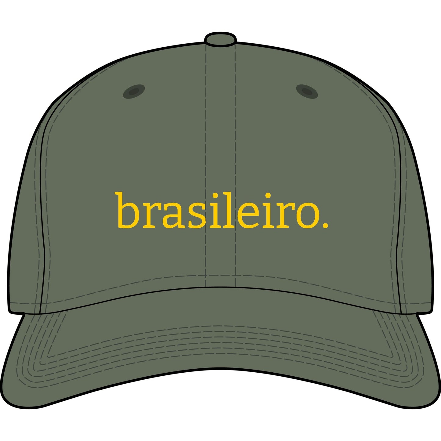 brasileiro. — Embroidered Hat
