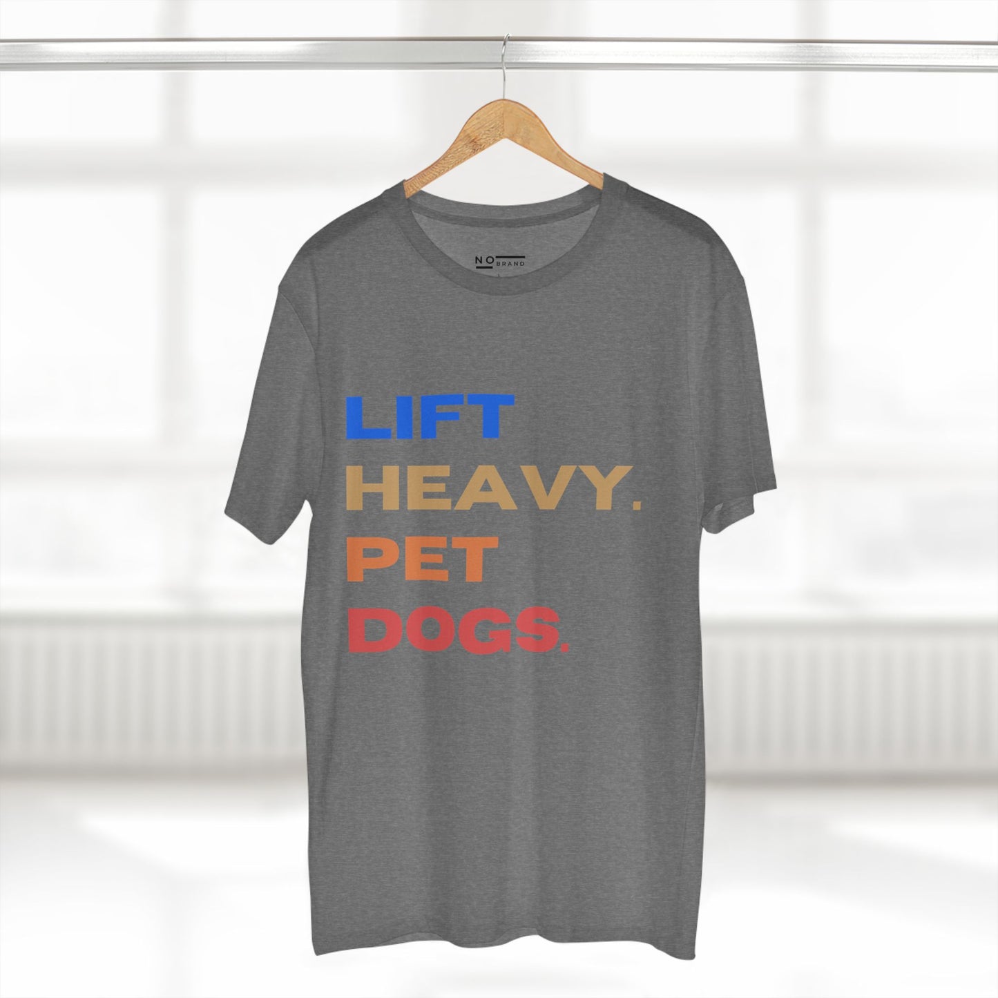 Lift Heavy, Pet Dogs - Cotton shirt