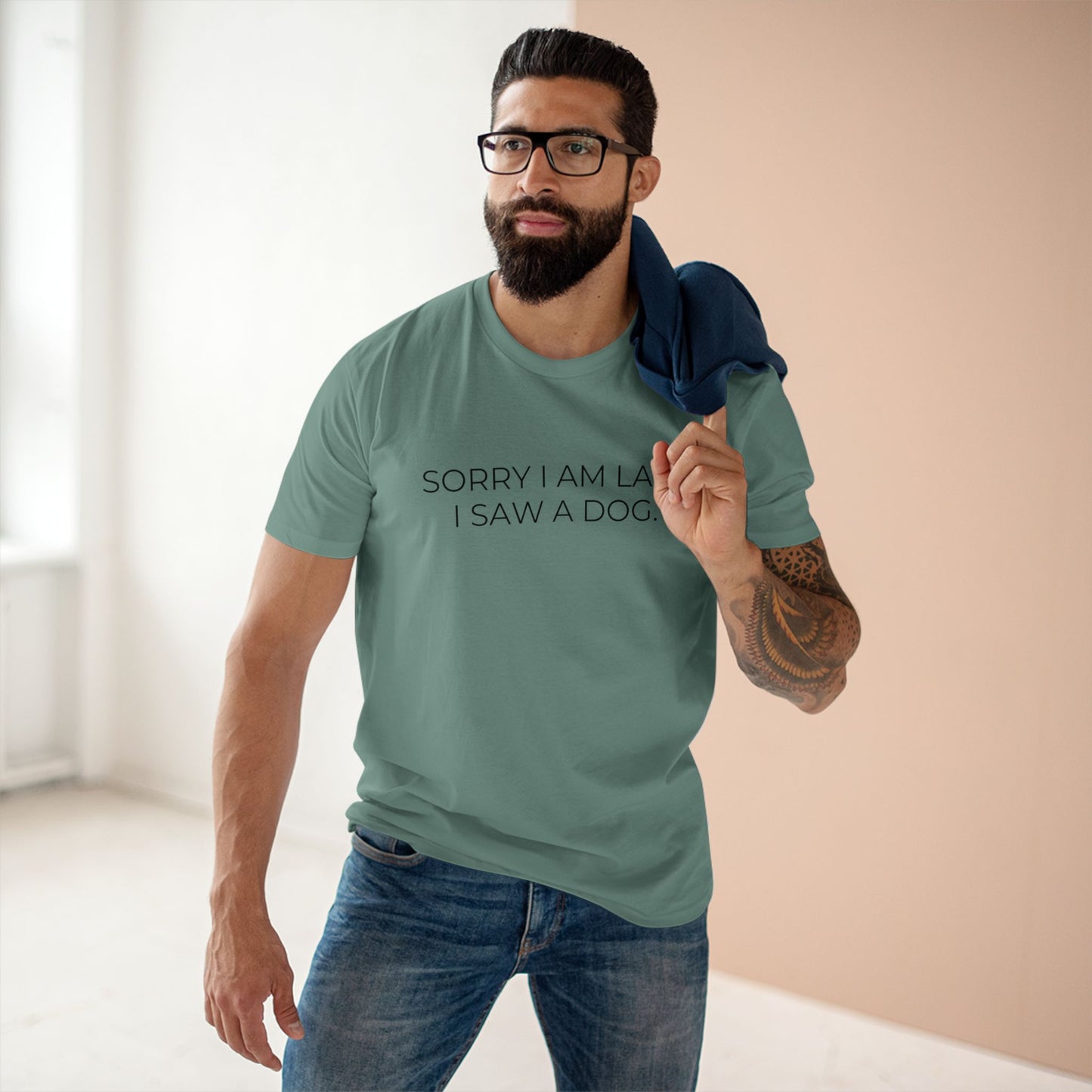 Sorry I am late - Cotton shirt
