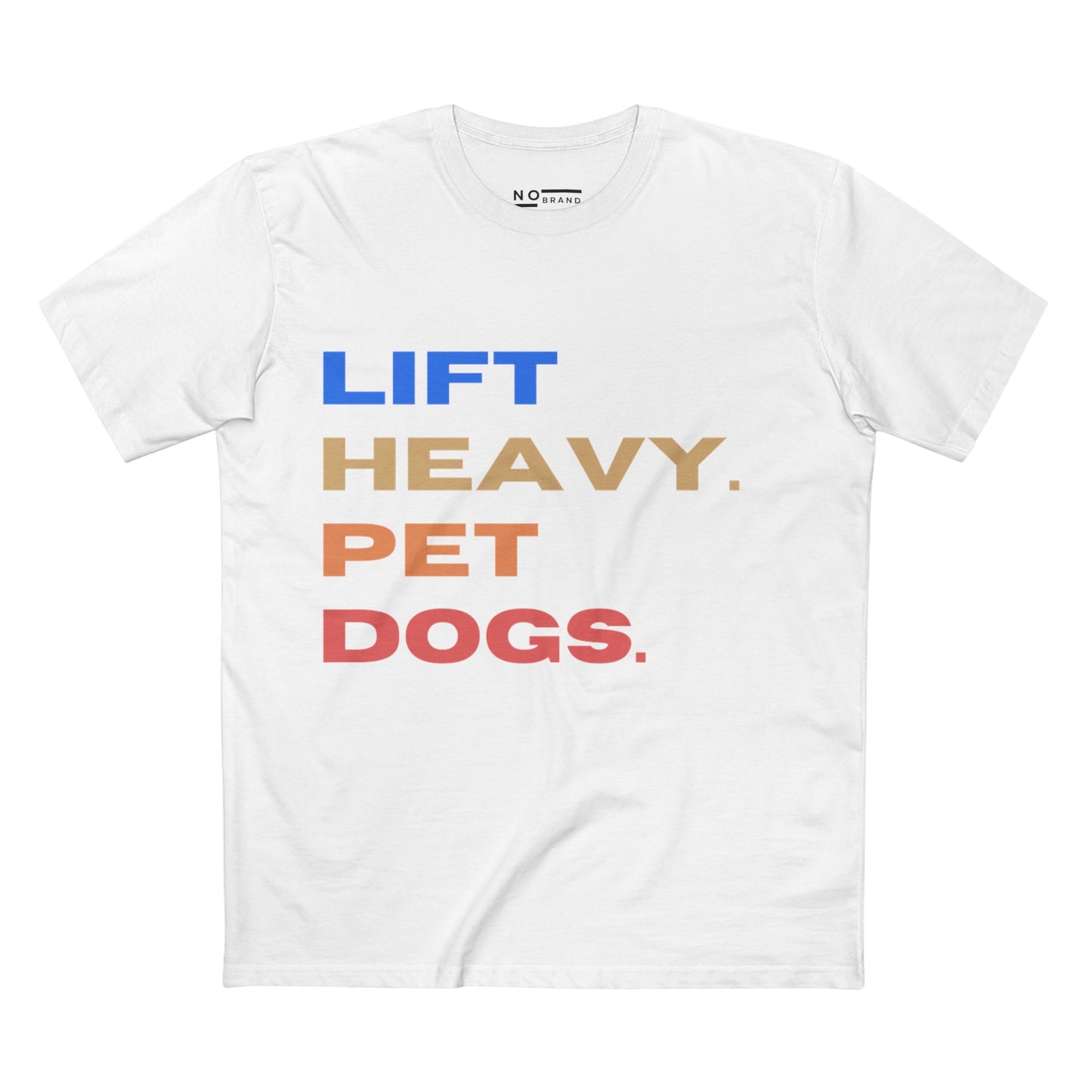 Lift Heavy, Pet Dogs - Cotton shirt