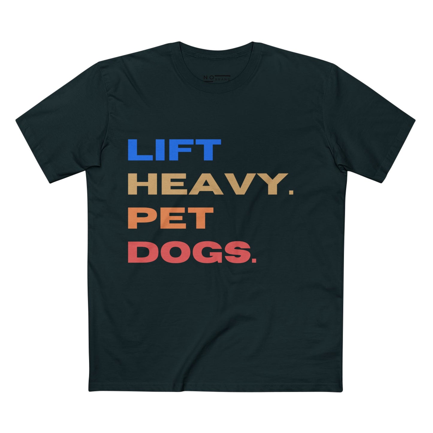 Lift Heavy, Pet Dogs - Cotton shirt